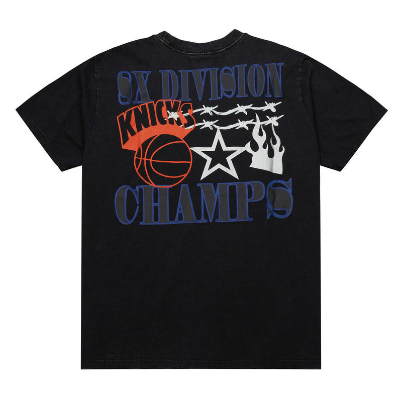 NBA SS TITLES TEE KNICKS Black SS8919-NYKBLCK - Image 2