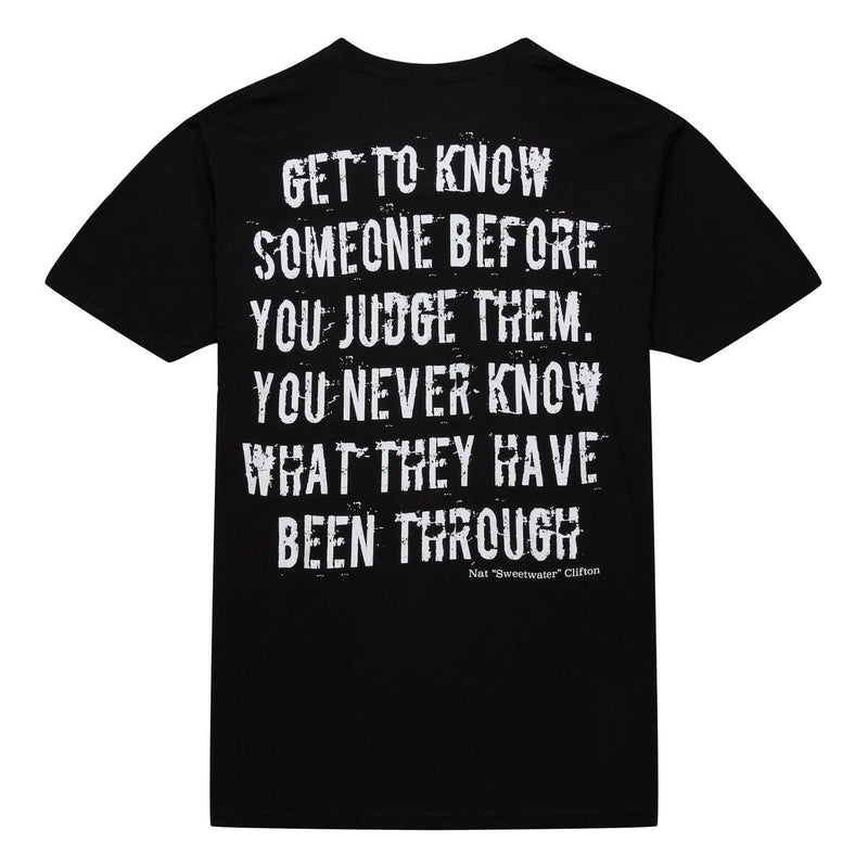 NBA PIONEER TEE KNICKS NAT CLIFTON Black SS9628-NYKBLCK - Image 2