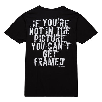 NBA PIONEER TEE 76ERS EARL LLOYD Black SS9628-P76BLCK - Image 4