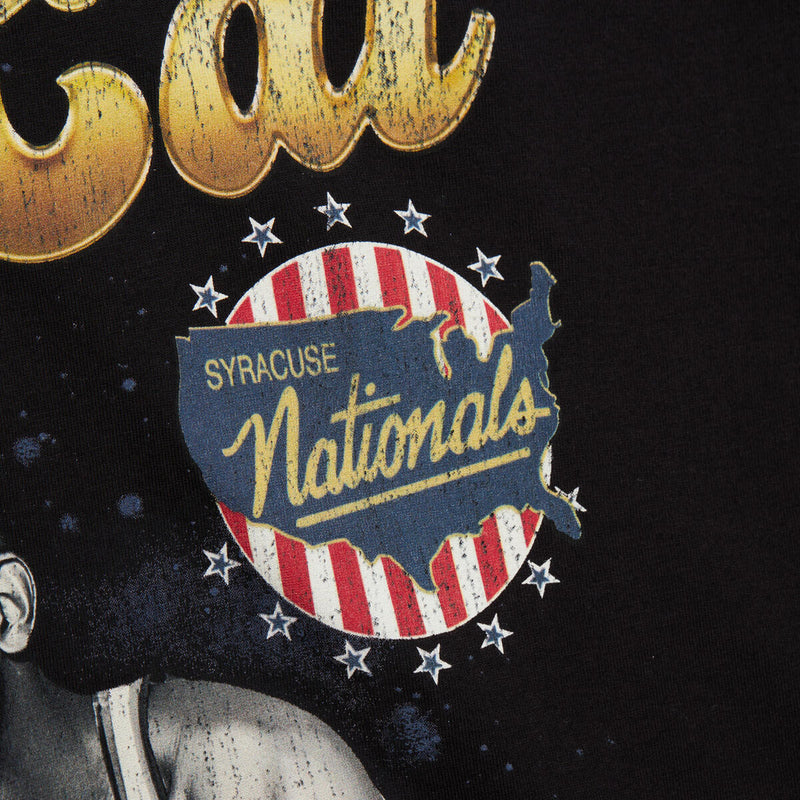 NBA PIONEER TEE 76ERS EARL LLOYD Black SS9628-P76BLCK - Image 2