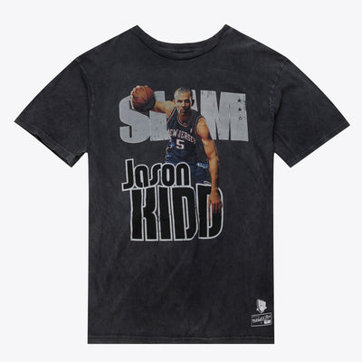 NBA SLAM VINTAGE TEE NETS Black SS9937-NJNBLCK - Image 1