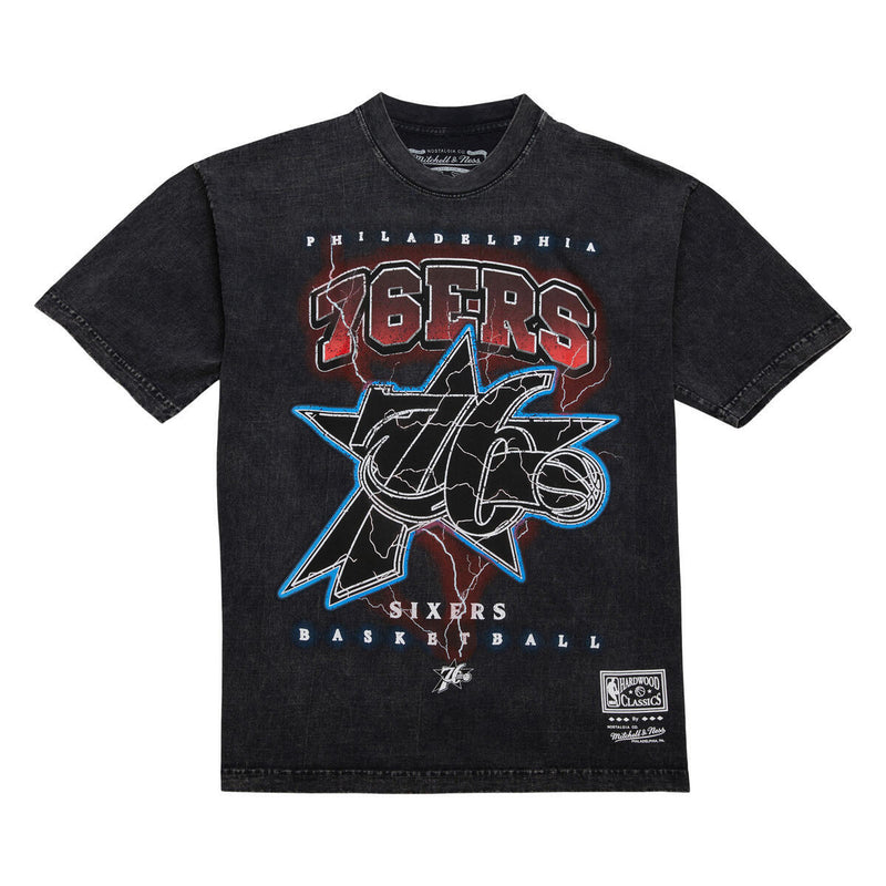 NBA OVERSIZED GRAPHIC TEE 76ERS - Image 1