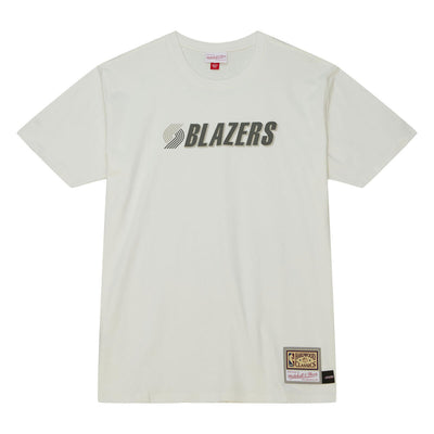 NBA CREAM SS TEE TRAIL BLAZERS Off White SSTE5208-PTBYYPPPOFWH - Image 1