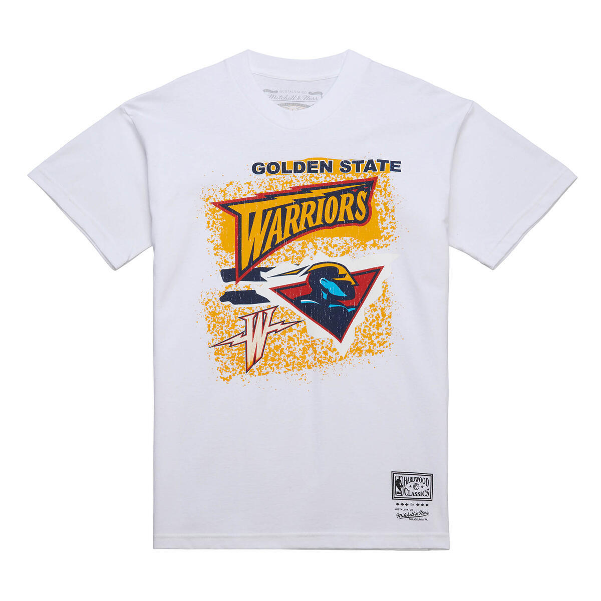 NBA DESTINATION LEISURE SS GRAPHIC TEE WARRIORS White SSTE6788-GSWYYPPPWHIT - Image 1