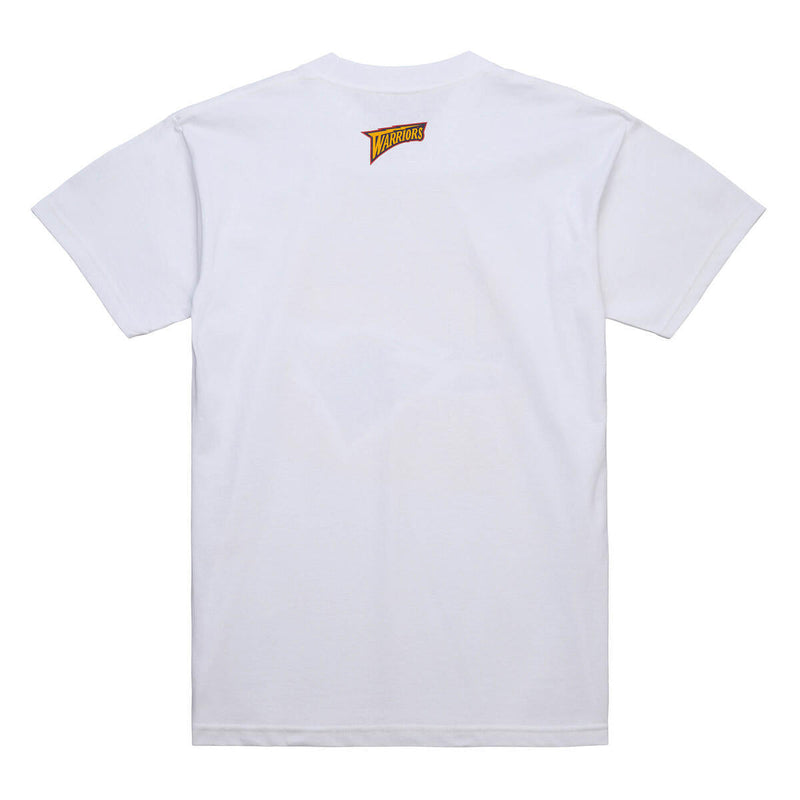 NBA DESTINATION LEISURE SS GRAPHIC TEE WARRIORS White SSTE6788-GSWYYPPPWHIT - Image 2