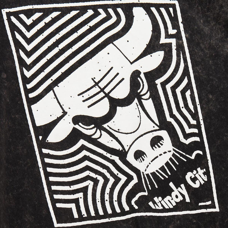 NBA DESTINATION LEISURE SS PREMIUM GRAPHIC TEE BULLS Black SSTE6791-CBUYYPPPBLCK - Image 3