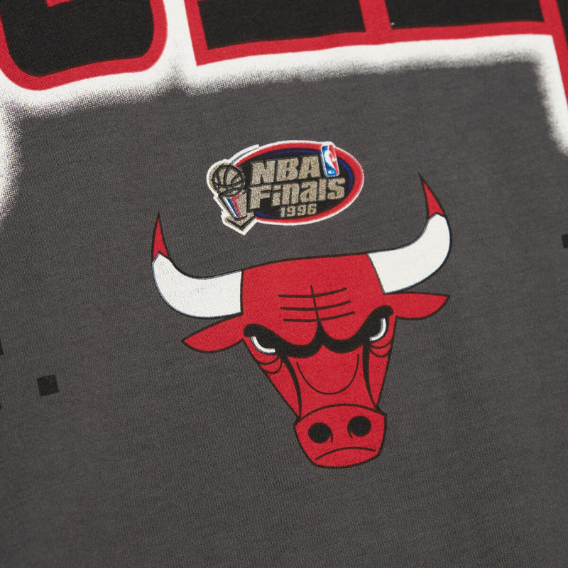 NBA WOMEN'S LOGO BOYFRIEND TEE BULLS - Image 6