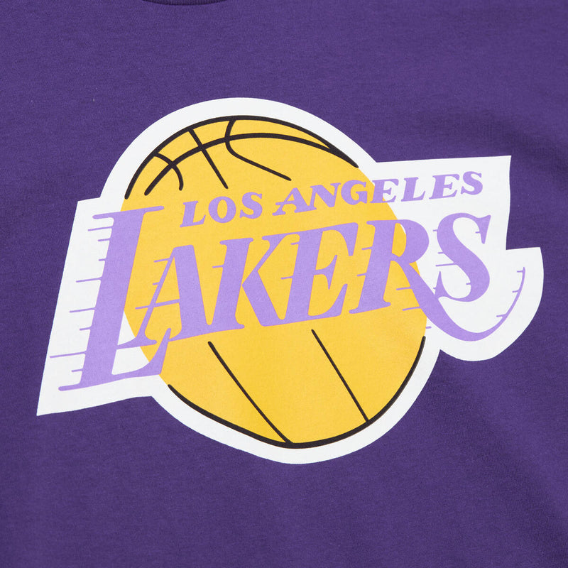 NBA DESTINATION LEISURE SS OVERSIZE TEE LAKERS - Purple - Image 3