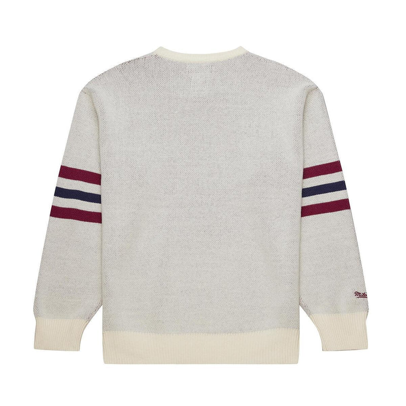 NHL RETRO HELMET SWEATER CURRENT LOGO AVALANCHE Cream SW8081-CAVCREA - Image 2