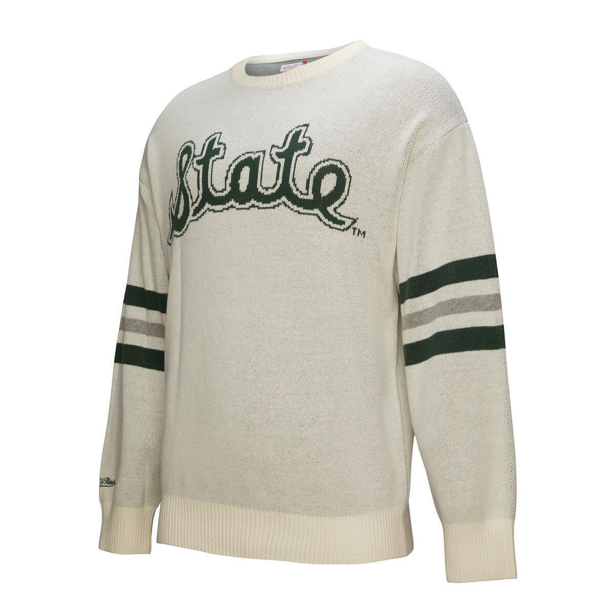 NCAA RETRO HELMET SWEATER VINTAGE LOGO MICH STATE - Image 7