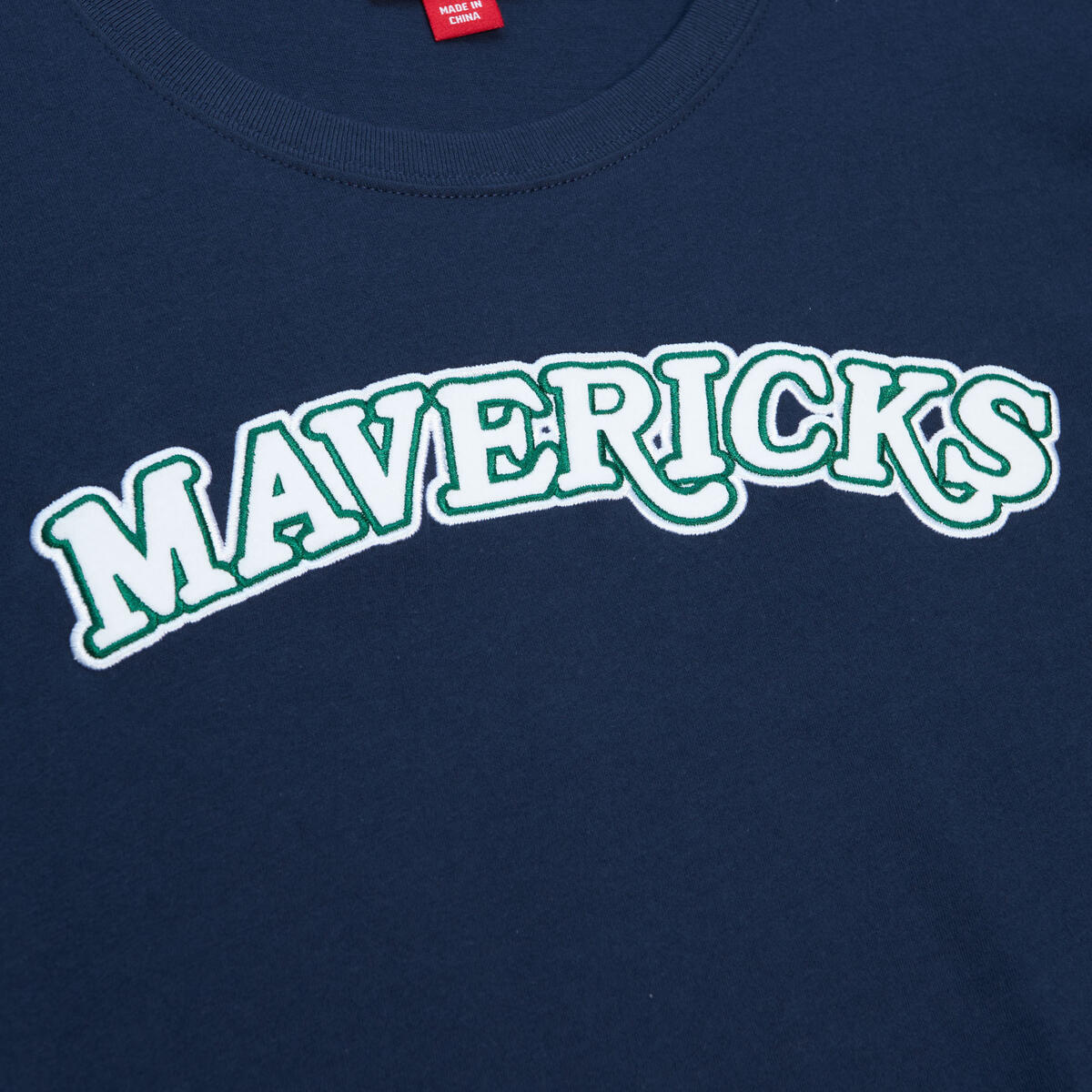 NBA COLOR BLOCKED SS TEE MAVERICKS Navy TCRW1222-DMAYYPPPNAVY - Image 3