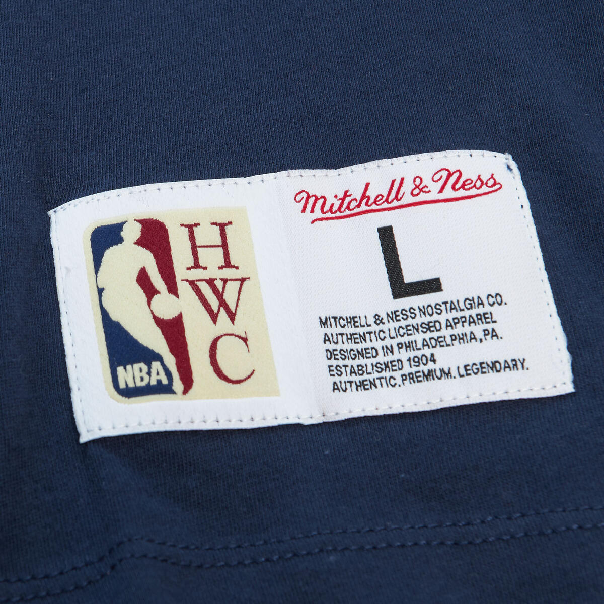 NBA COLOR BLOCKED SS TEE MAVERICKS Navy TCRW1222-DMAYYPPPNAVY - Image 4