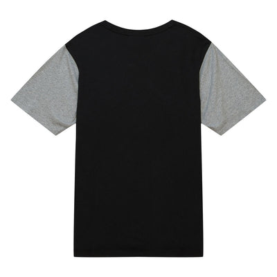 NBA COLOR BLOCKED SS TEE 76ERS Black TCRW1222-P76YYPPPBLCK - Image 2
