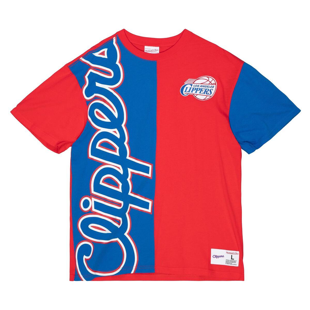 NBA PLAY BY PLAY 2.0 SS TEE CLIPPERS - Royal-Red - Image 1