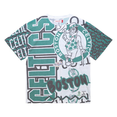 NBA JUMBOTRON 2.0 SUBLIMATED SS TEE CELTICS White TCRW1233-BCEYYPPPWHIT - Image 1