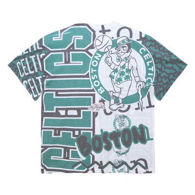 NBA JUMBOTRON 2.0 SUBLIMATED SS TEE CELTICS White TCRW1233-BCEYYPPPWHIT - Image 2