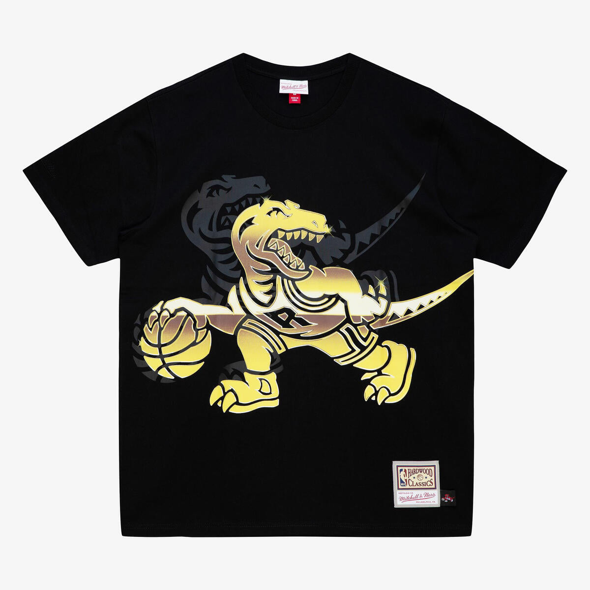 NBA BIG FACE 4.0 SS TEE RAPTORS - Black - Image 1