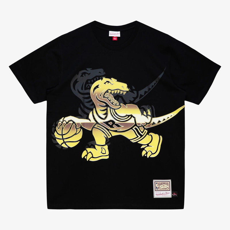 NBA BIG FACE 4.0 SS TEE RAPTORS - Black - Image 1