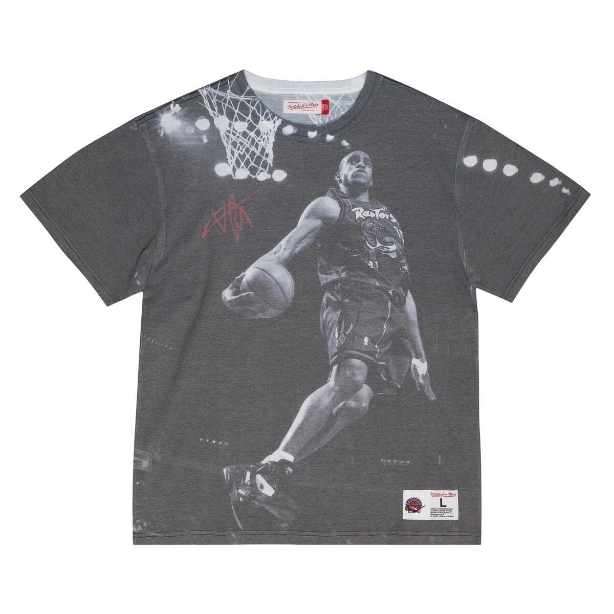 NBA ABOVE THE RIM SUBLIMATED SS TEE RAPTORS VINCE CARTER - White - Image 1