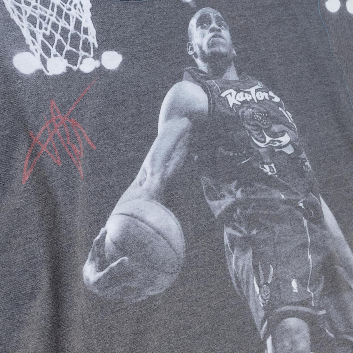NBA ABOVE THE RIM SUBLIMATED SS TEE RAPTORS VINCE CARTER - White - Image 3