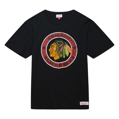 NHL LEGENDARY SLUB SS TEE BLACKHAWKS - Black - Image 1