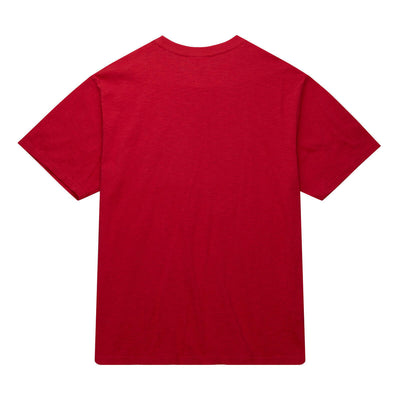 NBA LEGENDARY SLUB SS TEE BULLS - Scarlet - Image 2