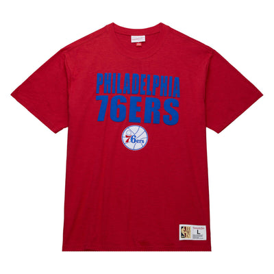 NBA LEGENDARY SLUB SS TEE 76ERS Scarlet TCRW5507-P76YYPPPSCAR - Image 3