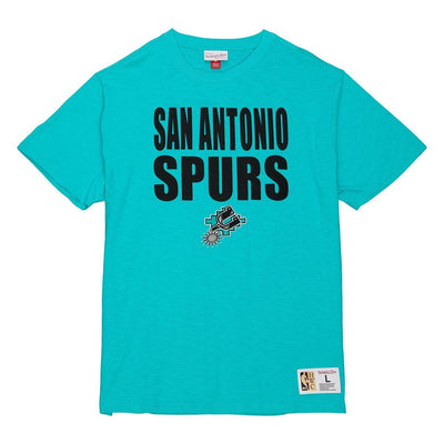 NBA LEGENDARY SLUB SS TEE SPURS Teal TCRW5507-SASYYPPPTEAL - Image 1