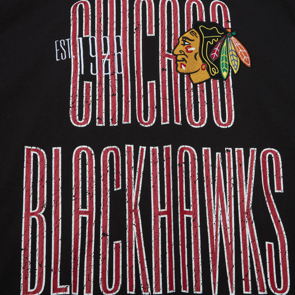 NHL TEAM OG PREMIUM SS TEE BLACKHAWKS Black TCRW5526-CBHYYPPPBLCK - Image 4