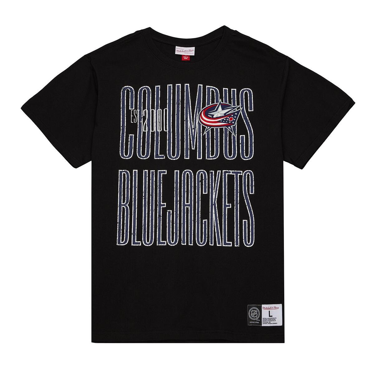NHL TEAM OG PREMIUM SS TEE BLUE JACKETS Black TCRW5526-CBJYYPPPBLCK - Image 1