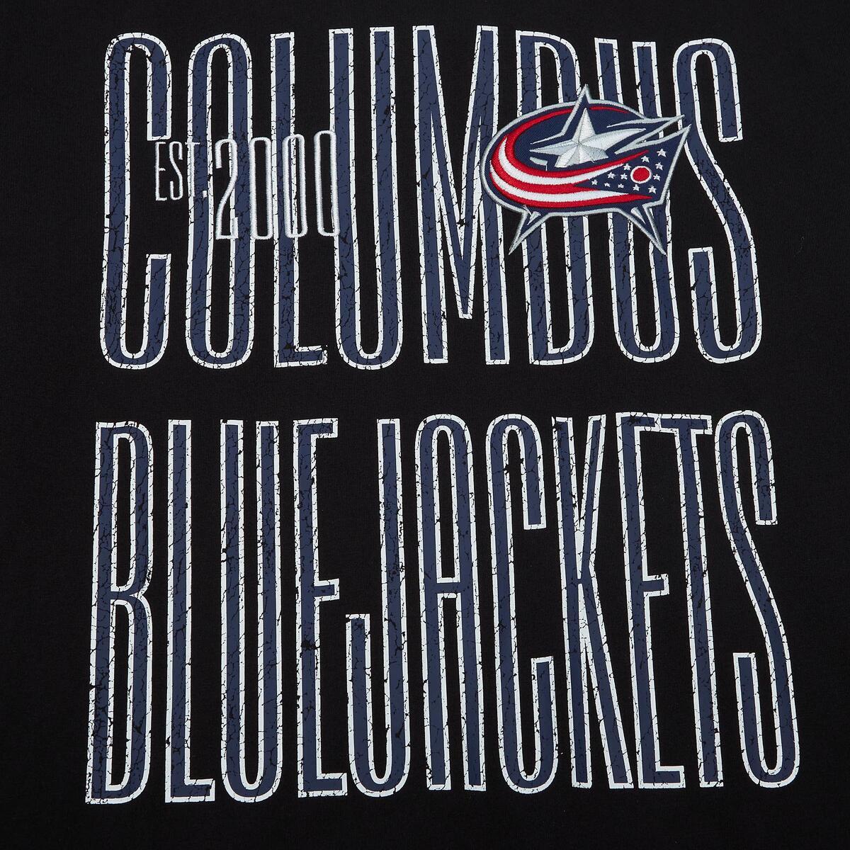 NHL TEAM OG PREMIUM SS TEE BLUE JACKETS Black TCRW5526-CBJYYPPPBLCK - Image 4