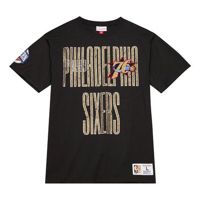 NBA TEAM OG PREMIUM SS TEE 76ERS Black TCRW5526-P76YYPPPBLCK - Image 4
