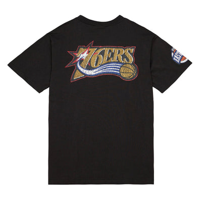 NBA TEAM OG PREMIUM SS TEE 76ERS Black TCRW5526-P76YYPPPBLCK - Image 5