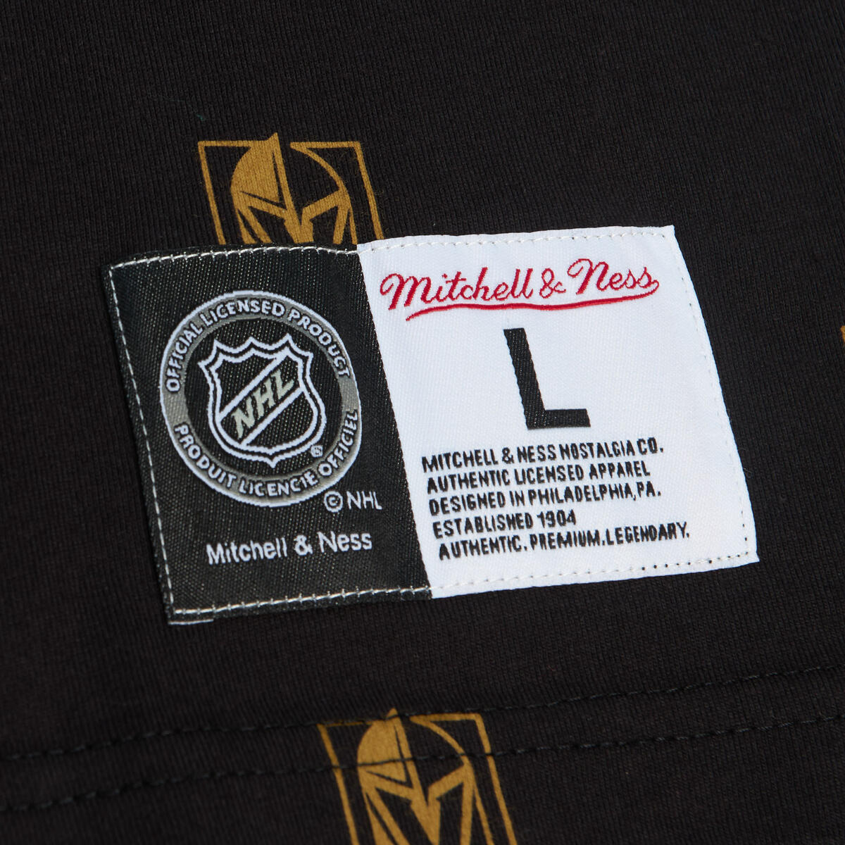 NHL AOP SS TOP KNIGHTS Black TCRW5528-VGKYYPPPBLCK - Image 4