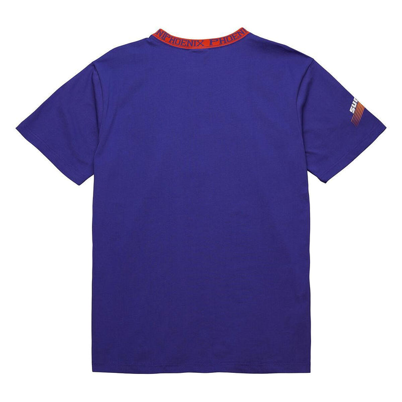 NBA JACQUARD RINGER SS TEE VINTAGE LOGO SUNS Purple TCRW6601-PSUYYPPPPURP - Image 2