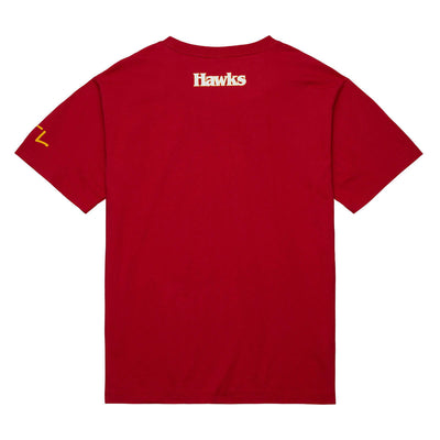 NBA HEAVYWEIGHT PREMIUM PLAYER TEE VINTAGE LOGO HAWKS DOMINIQUE WILKINS - Image 1