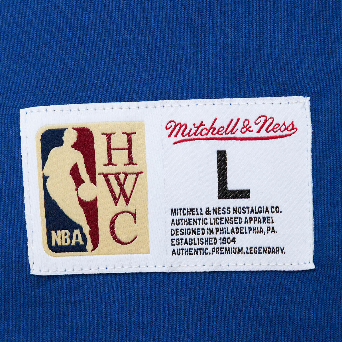 NBA HEAVYWEIGHT PREMIUM PLAYER TEE VINTAGE LOGO PISTONS ISAIAH THOMAS - Image 2