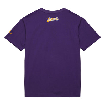 NBA HEAVYWEIGHT PREMIUM PLAYER TEE VINTAGE LOGO LAKERS ERVIN JOHNSON - Image 1