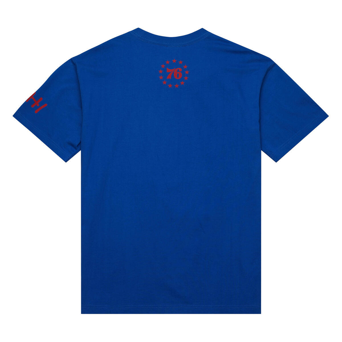 NBA HEAVYWEIGHT PREMIUM PLAYER TEE VINTAGE LOGO 76ERS JULIUS ERVING Royal TCRW6611-P76YYJERROYA - Image 2