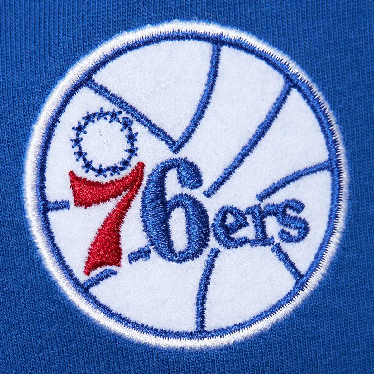 NBA HEAVYWEIGHT PREMIUM PLAYER TEE VINTAGE LOGO 76ERS JULIUS ERVING Royal TCRW6611-P76YYJERROYA - Image 4