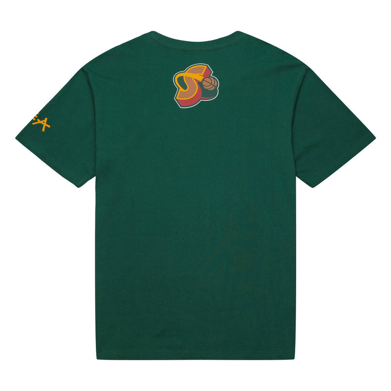 NBA HEAVYWEIGHT PREMIUM PLAYER TEE VINTAGE LOGO SUPERSONICS GARY PAYTON - Image 1