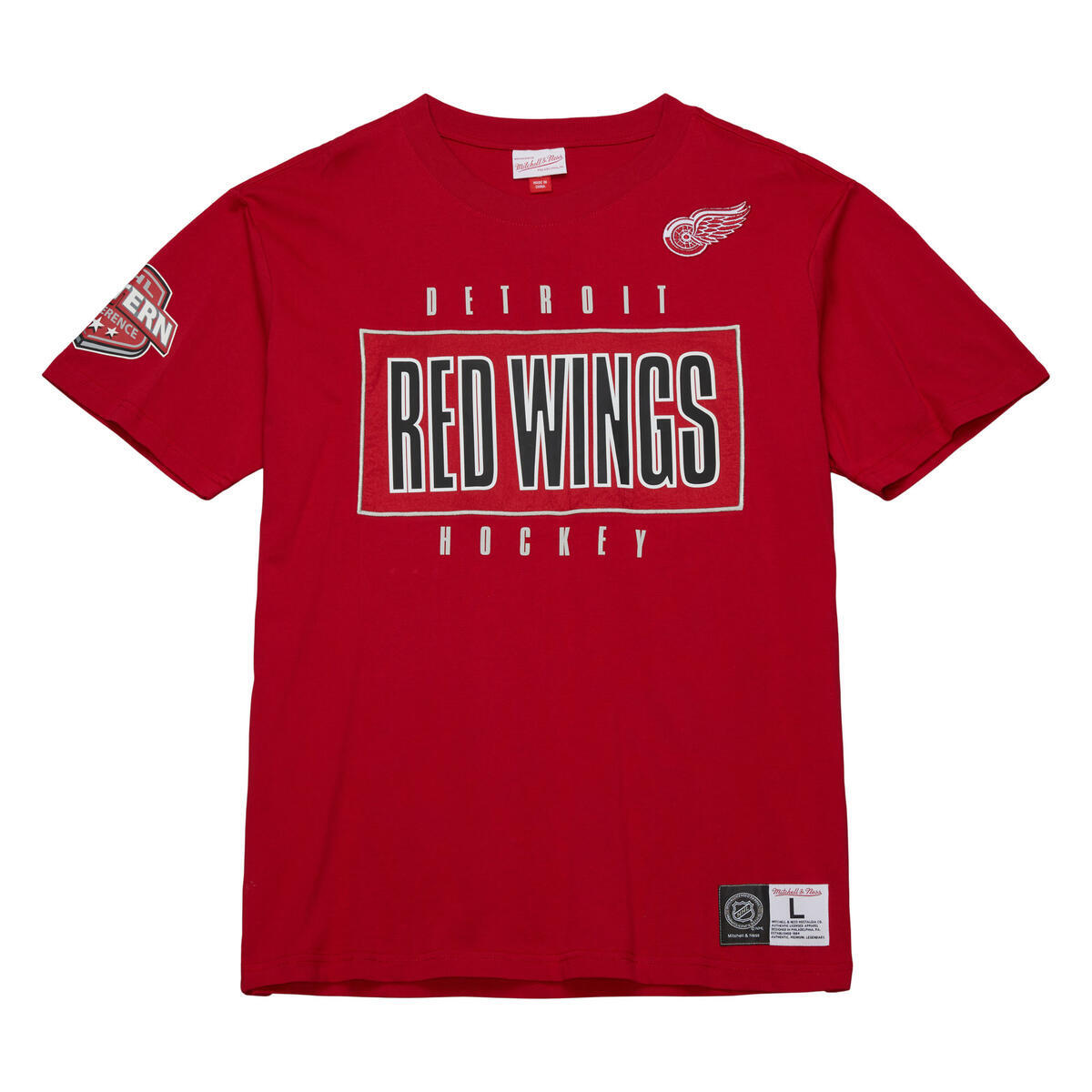 NHL TEAM OG 2.0 PREMIUM SS TEE CURRENT LOGO RED WINGS Scarlet TCRW6616-DRWYYPPPSCAR - Image 1