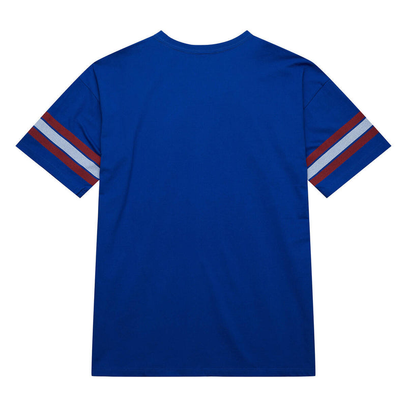 NBA FASHION OVERSIZED SS TEE VINTAGE LOGO 76ERS Royal TCRW6624-P76YYPPPROYA - Image 4