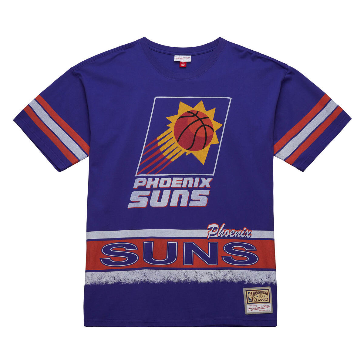 NBA FASHION OVERSIZED SS TEE VINTAGE LOGO SUNS Purple TCRW6624-PSUYYPPPPURP - Image 1