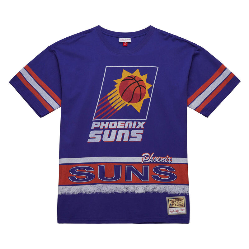 NBA FASHION OVERSIZED SS TEE VINTAGE LOGO SUNS Purple TCRW6624-PSUYYPPPPURP - Image 1