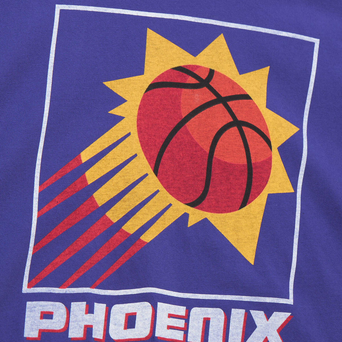 NBA FASHION OVERSIZED SS TEE VINTAGE LOGO SUNS Purple TCRW6624-PSUYYPPPPURP - Image 3