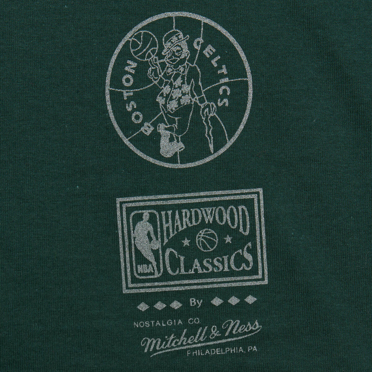 NBA 90S REFLECTIVE STATIC SS PREMIUM TEE CELTICS Green TCRW6778-BCEYYPPPGREN - Image 3