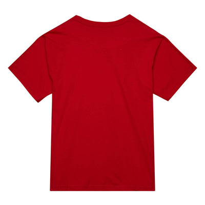 NBA 90S REFLECTIVE STATIC SS PREMIUM TEE BULLS Red TCRW6778-CBUYYPPPRED1 - Image 3