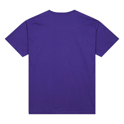 NBA 90S REFLECTIVE STATIC SS PREMIUM TEE LAKERS Purple TCRW6778-LALYYPPPPURP - Image 2