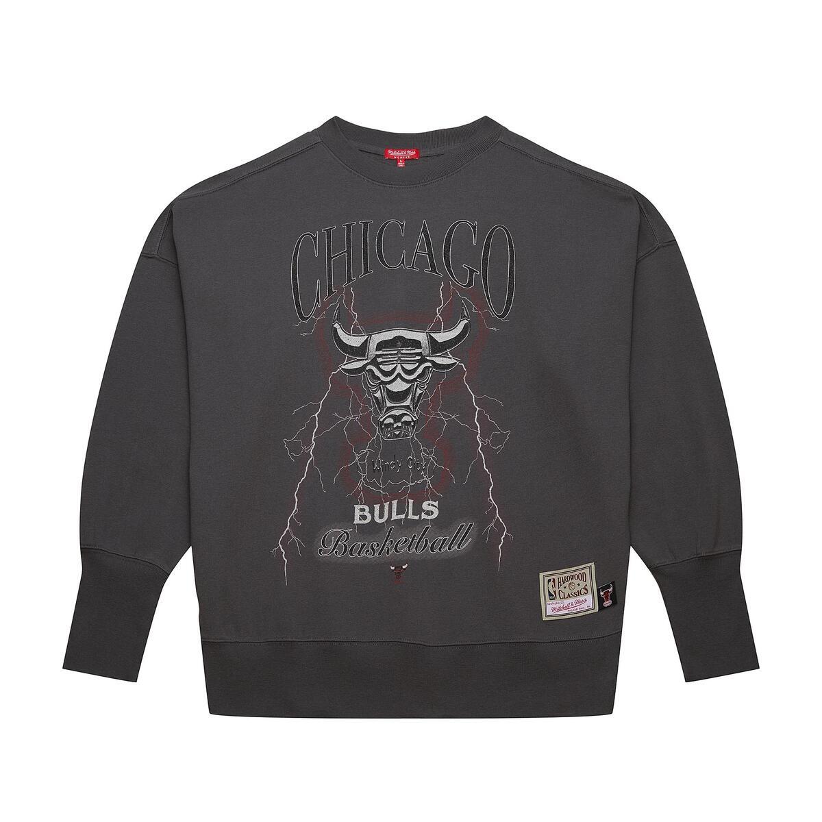 NBA WOMEN'S LOGO LIGHTWEIGHT CREW 4.0 BULLS - Image 1
